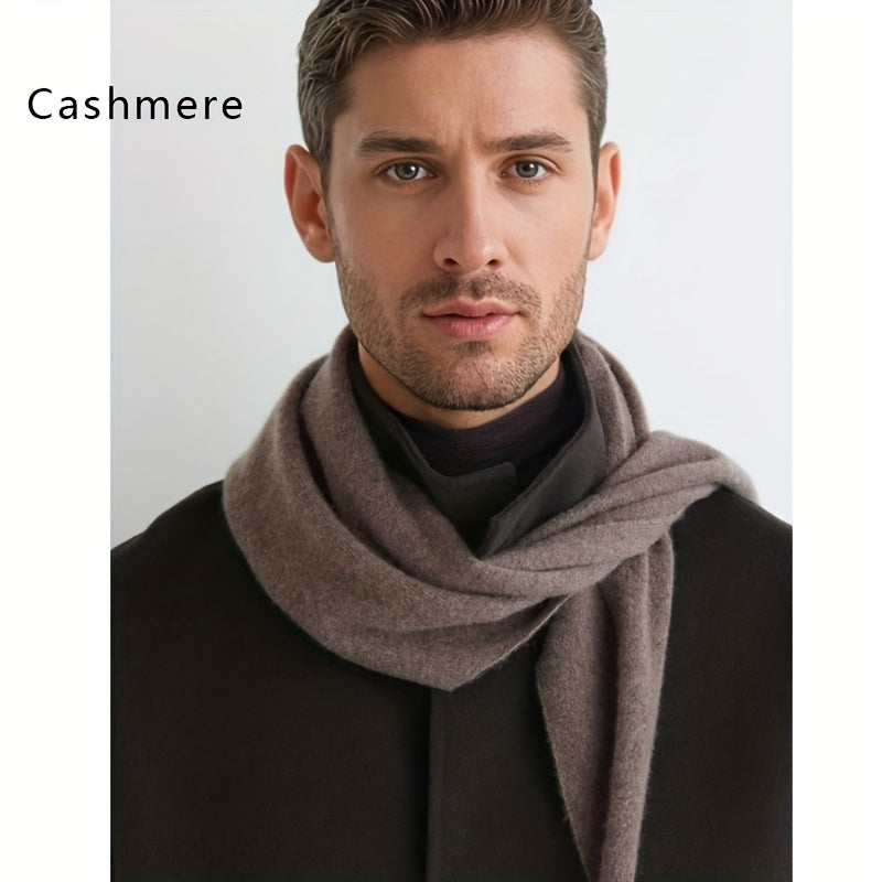 A Cashmere Triangle Scarf That Exudes Elegance And Style, Perfect for Winter Warmth. Suitable for The Office, Parties, And Everyday Outings, It Serves As a Fashionable Accessory with Breathable Fabric