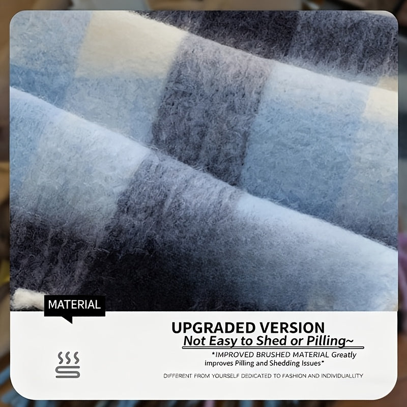 New Autumn\u002Fwinter Luxury Fashion Unisex Scarf, Soft and Comfortable, Warm, Couple's Autumn\u002Fwinter Gift, Winter Scarf, Men's Scarf, Women's Scarf, Women's Shawl