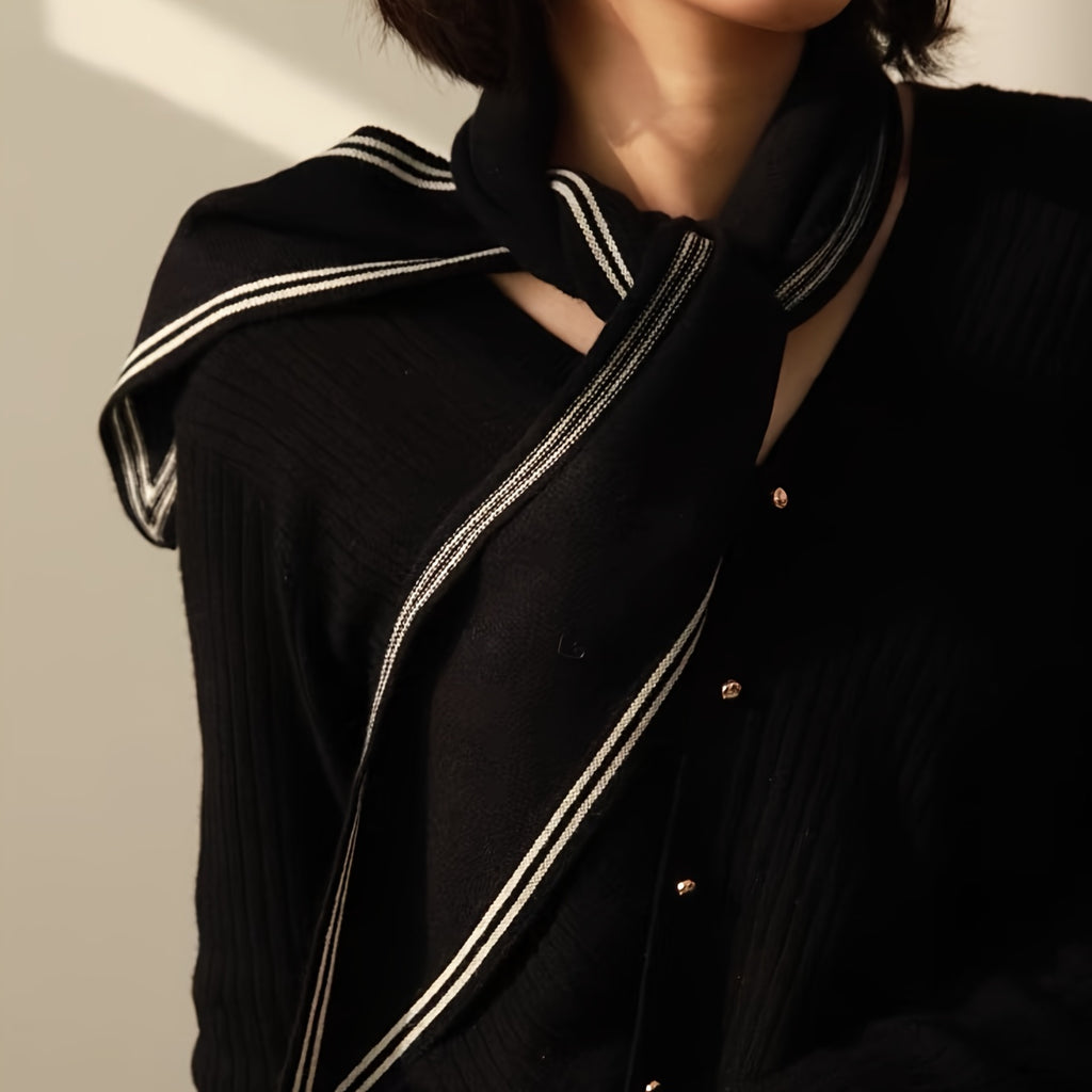 Lightweight Cashmere High-Quality Color Triangular Scarf, Ultra-Soft Shawl, Two-In-One Triangular Neck Scarf for Warmth And Neck Protection, Skin-Friendly