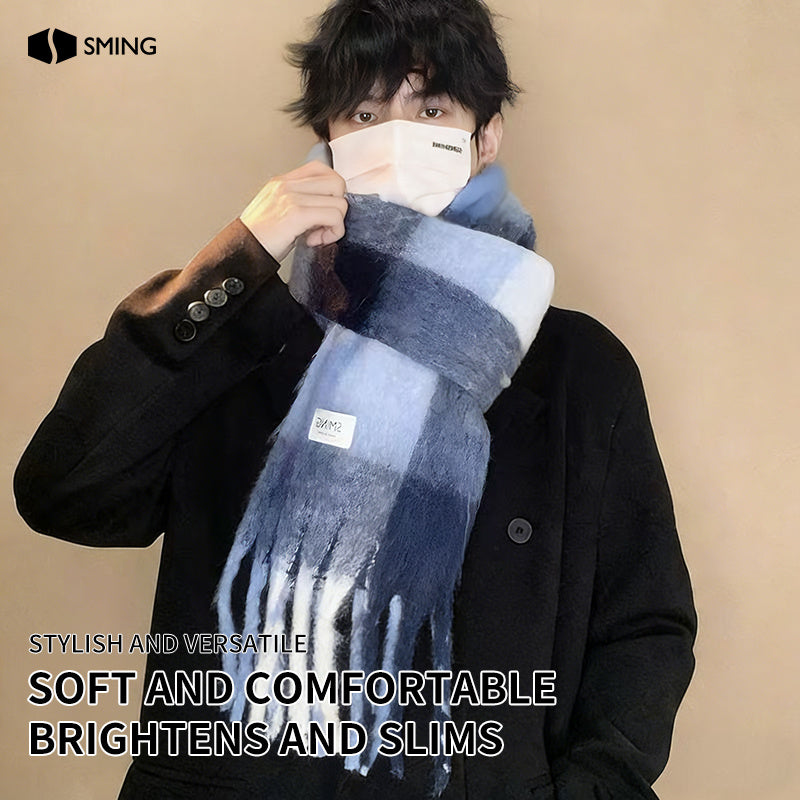 New Autumn\u002Fwinter Luxury Fashion Unisex Scarf, Soft and Comfortable, Warm, Couple's Autumn\u002Fwinter Gift, Winter Scarf, Men's Scarf, Women's Scarf, Women's Shawl