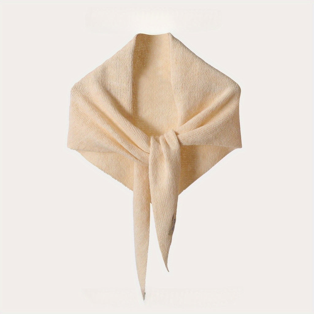 2025 New Triangle Scarf Shawl for Women, Autumn and Winter Headscarf, Multifunctional Warm Versatile Scarf