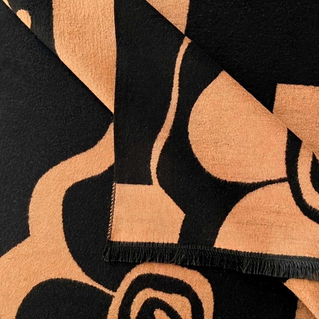 Stylish Camellia Warm Scarf, Multifunctional Women'S Graceful Neck Wrap Shawl, Perfect for Winter Activities, Trendy & Comfortable