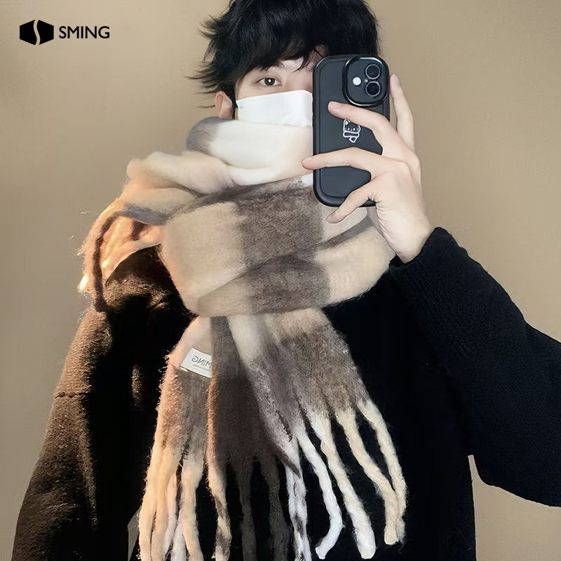 New Autumn\u002Fwinter Luxury Fashion Unisex Scarf, Soft and Comfortable, Warm, Couple's Autumn\u002Fwinter Gift, Winter Scarf, Men's Scarf, Women's Scarf, Women's Shawl