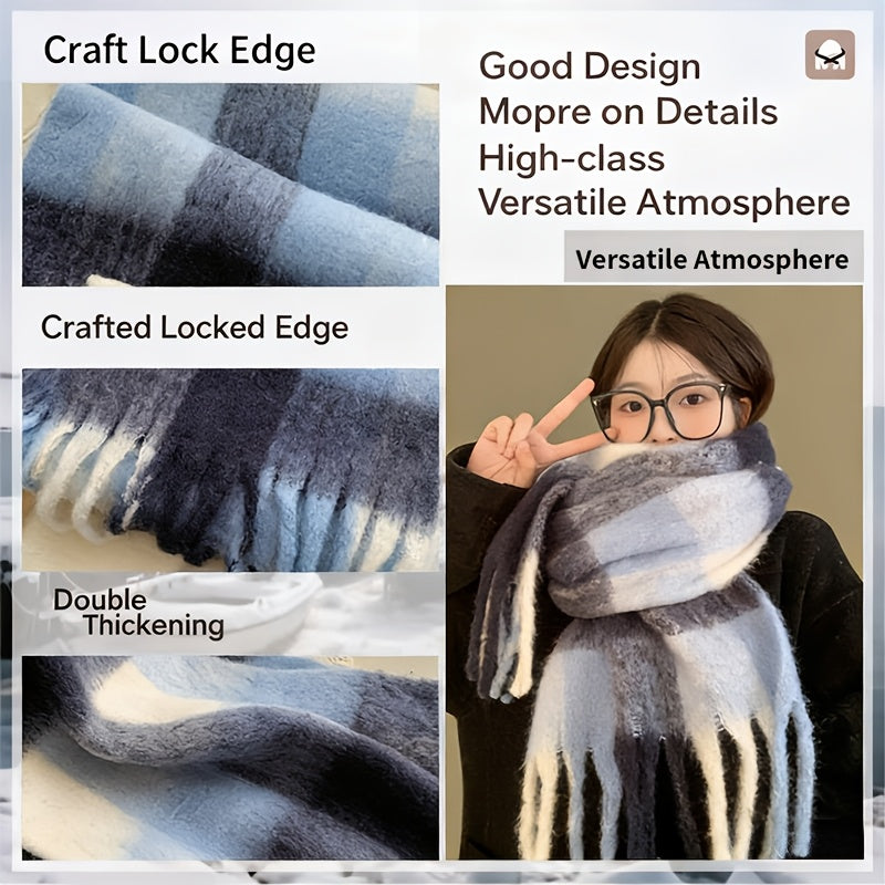 New Autumn\u002Fwinter Luxury Fashion Unisex Scarf, Soft and Comfortable, Warm, Couple's Autumn\u002Fwinter Gift, Winter Scarf, Men's Scarf, Women's Scarf, Women's Shawl