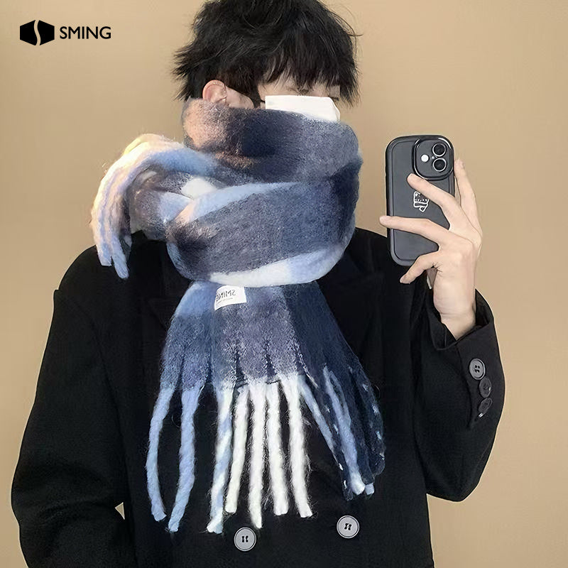 New Autumn\u002Fwinter Luxury Fashion Unisex Scarf, Soft and Comfortable, Warm, Couple's Autumn\u002Fwinter Gift, Winter Scarf, Men's Scarf, Women's Scarf, Women's Shawl