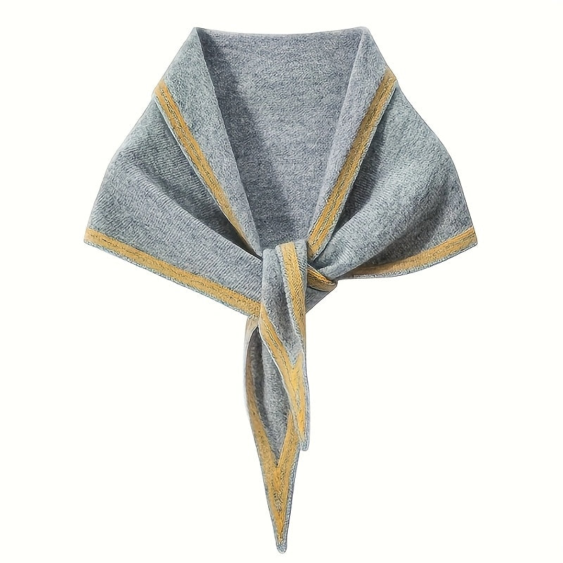 Women' & Men' 100% Australian Scarf - Soft Warm Winter Striped Elegant Neck Wrap Suitable for Casual Outdoors, Office, Travel - Breathable Scarf for Weather Accessory (Unisex)