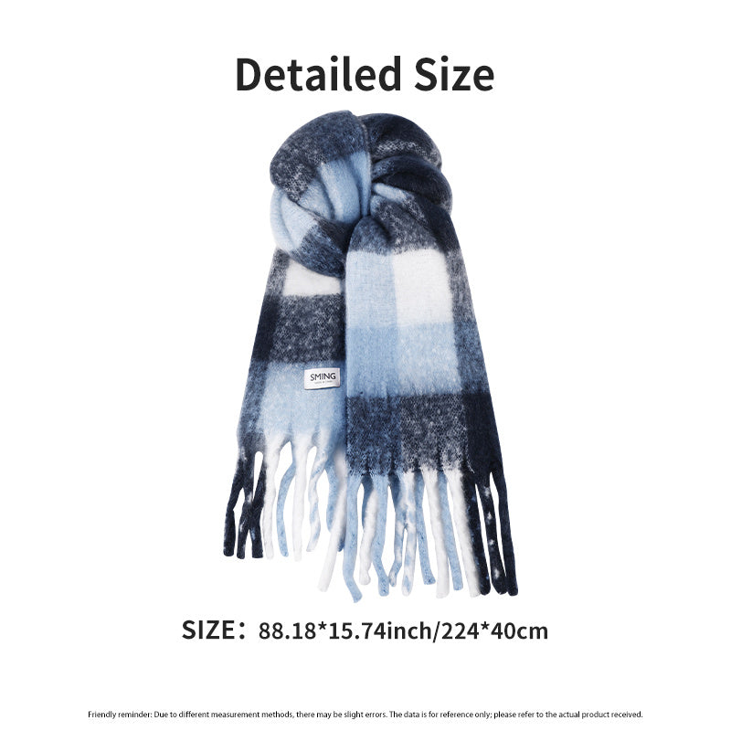 New Autumn\u002Fwinter Luxury Fashion Unisex Scarf, Soft and Comfortable, Warm, Couple's Autumn\u002Fwinter Gift, Winter Scarf, Men's Scarf, Women's Scarf, Women's Shawl